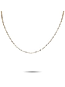14K Gold 5.16ct Lab-Grown Diamond Tennis Necklace