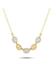 14K Gold 0.50ct Diamond Necklace