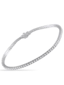 18K Gold 2.71ct Diamond Tennis Bracelet