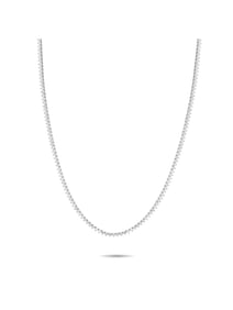 14K Gold 7.25ct Lab-Grown Diamond Tennis Necklace