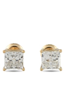 14K Gold 3.38ct Lab-Grown Diamond Earrings