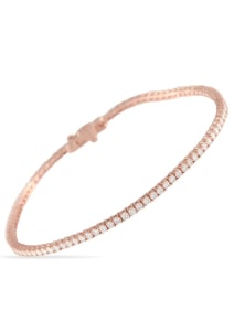 14K Gold 2.05ct Lab-Grown Diamond Tennis Bracelet