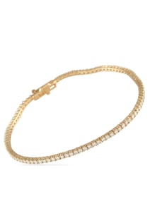14K Gold 2.05ct Lab-Grown Diamond Tennis Bracelet