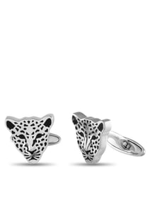 Carrera y Carrera 18K Gold Leopard Cufflinks