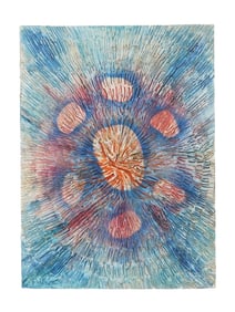 AFTER TADASHI SATO OIL PAINTING ABSTRACT COMPOSITION