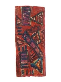 CANADIAN PAINTING SIGNED HORTENSE GORDON ABSTRACT