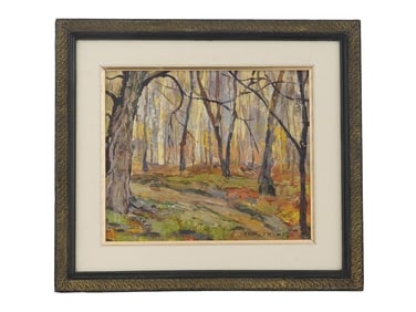 ATTR TO TOM THOMSON CANADIAN LANDSCAPE OIL PAINTING
