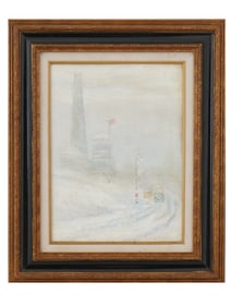 JOHANN BERTHELSEN AMERICAN IMPRESSIONIST OIL PAINTING