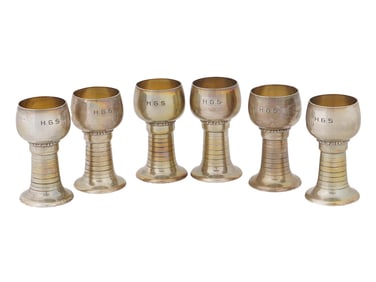 VINTAGE AMERICAN ROGERS LUNT BOWLEN SILVER CUPS