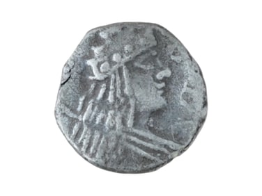 ANCIENT PERSIAN PARITHIAN EMPIRE SILVER COIN