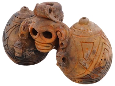 ANCIENT PRE COLUMBIAN TAINO ARAWAK FERTILITY VESSEL