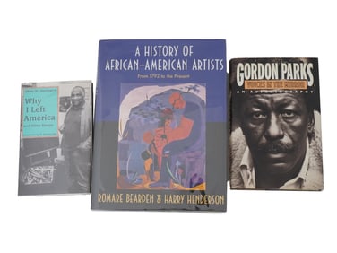 GROUP OF AFRICAN AMERICAN BOOKS WITH AUTOGRAPHS
