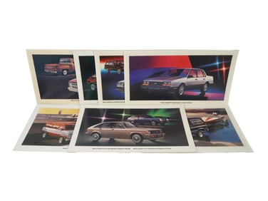 1984 CHEVROLET SHOWROOM PHOTO PRINTS