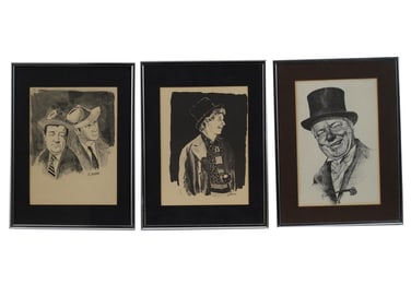 AMERICAN PORTRAIT PAINTINGS AND PRINTS BY S NEWMAN