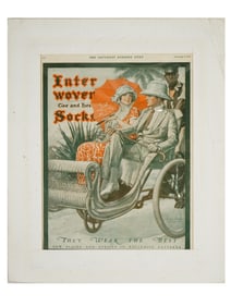 1925 THE SATURDAY EVENING POST AD BY WILL GREFE