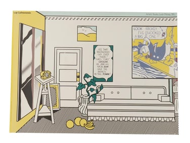 ROY LICHTENSTEIN AMERICAN POP ART EXHIBITION POSTER