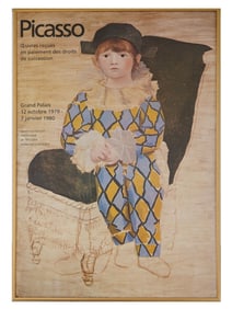 PABLO PICASSO 1979 GRAND PALAIS EXHIBITION POSTER