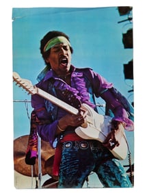 JIMI HEDRIX GUITARIST MERCHANDISING PHOTO POSTER