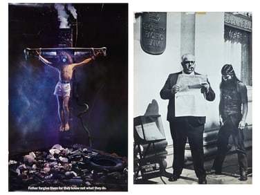 PAIR OF VINTAGE AMERICAN NEW YORK POSTERS