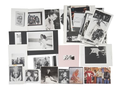 LARGE LOT OF SPORTSMEN AND ACTORS PHOTOS