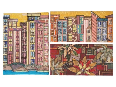 STEPHANIE GRABOWSKI AMERICAN MIXED MEDIA PAINTINGS