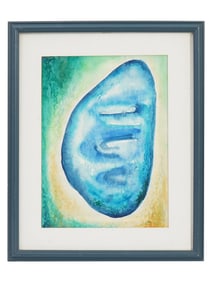 ABSTRACT WATERCOLOR PAINTING BY LAUZON