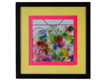 CANADIAN MIXED MEDIA PAINTING BY JUSTIN OBRADOVIC