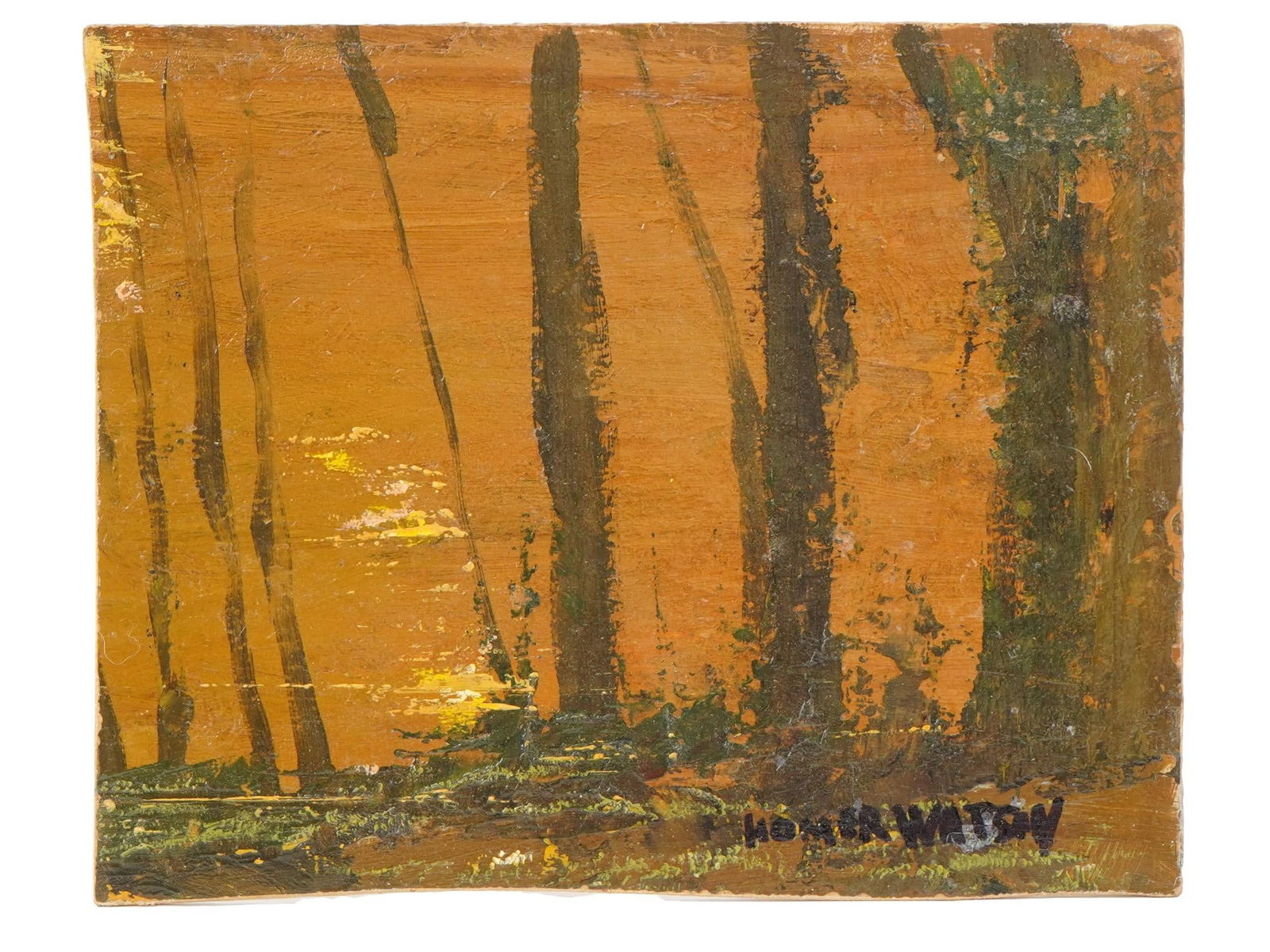 CANADIAN OIL PAINTING BY HOMER RANSFORD WATSON (1 of 4)