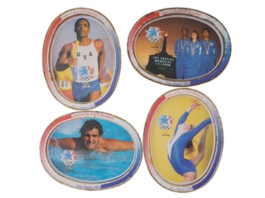 VINTAGE AMERICAN OLYMPIC GAMES MCDONALDS SERVING TRAYS
