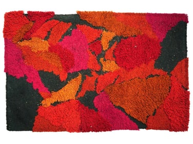MID CENTURY MODERN STYLE NYLON FRIEZE CARPET