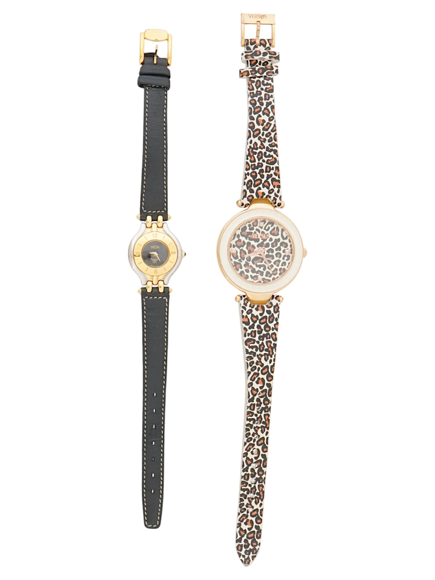 LOT OF VERSACE VERSUS LEOPARD AND MCM WRIST WATCHES (1 of 8)