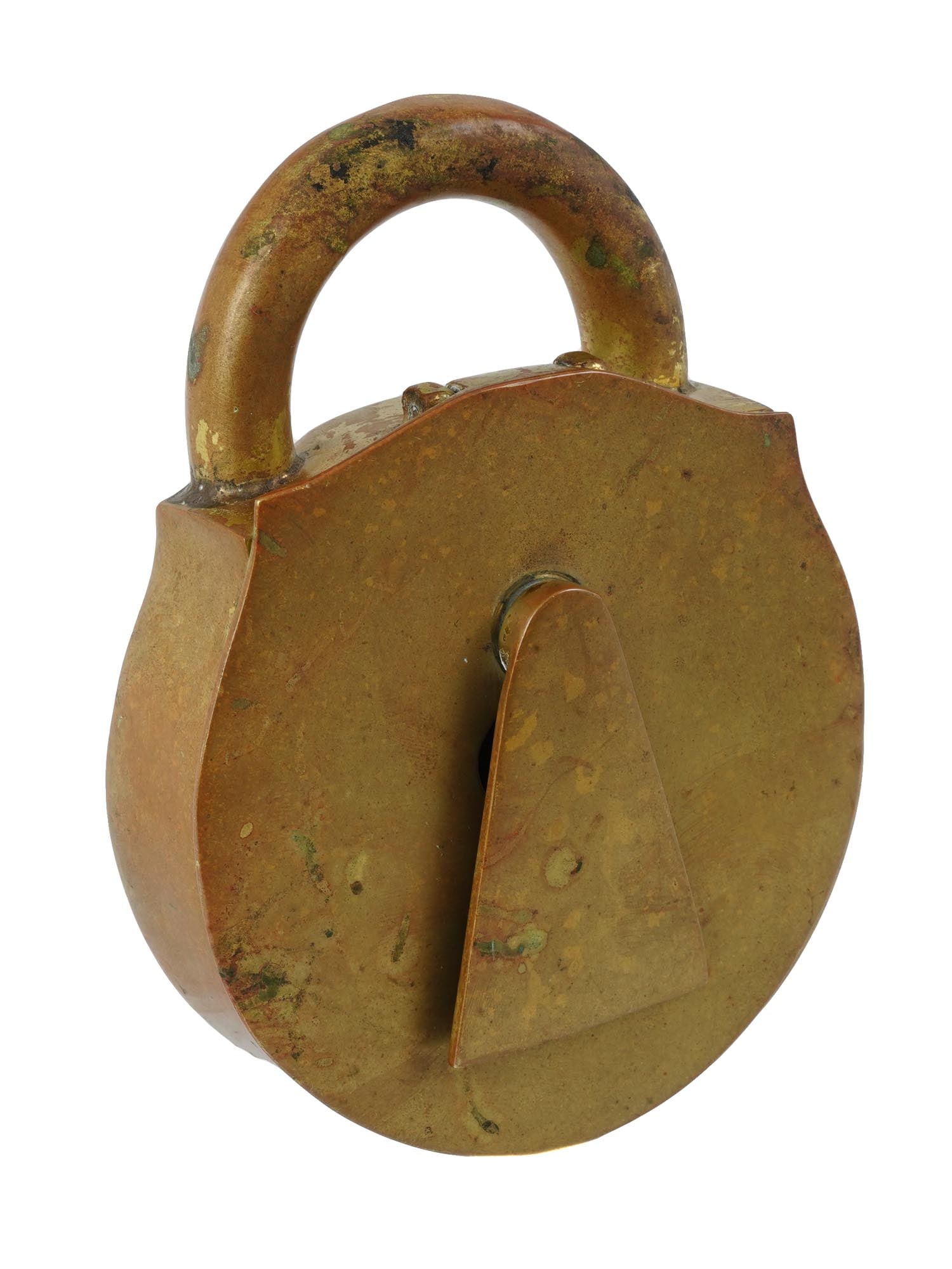 AMERICAN PADLOCK ASHTRAY BY VIRGINIA METALCRAFTERS (1 of 9)