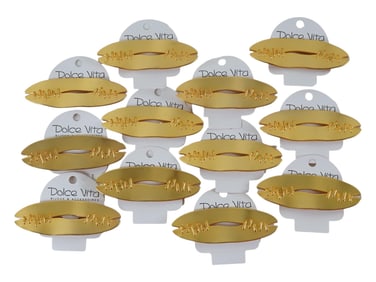 VINTAGE FRENCH DOLCE VITA COSTUME JEWELRY BROOCHES