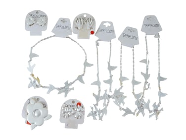 VINTAGE FRENCH DOLCE VITA COSTUME JEWELRY SET