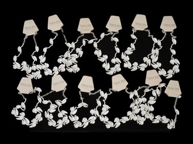 VINTAGE FRENCH DOLCE VITA NECKLACES COSTUME JEWELRY