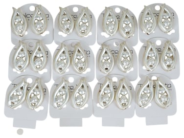 LOT OF FRENCH DOLCE VITA CLIP ON EARRINGS