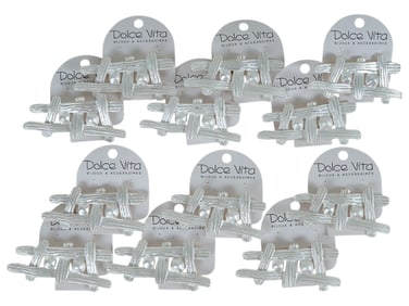 LOT OF FRENCH DOLCE VITA BROOCHES