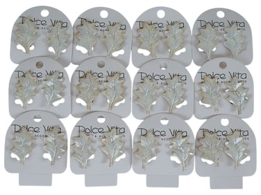 VINTAGE FRENCH DOLCE VITA COSTUME JEWELRY EARRINGS