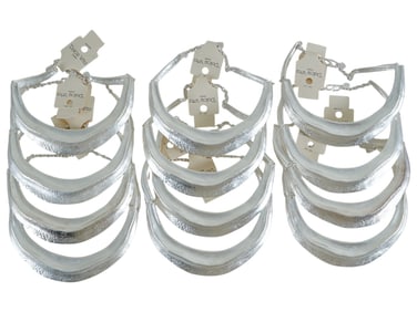 LOT OF FRENCH DOLCE VITA TORQUE NECKLACES