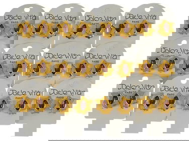 LOT OF 12 FRENCH DOLCE VITA COSTUME JEWELRY CLIP EARRINGS