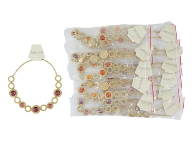 VINTAGE FRENCH DOLCE VITA COSTUME JEWELRY NECKLACES