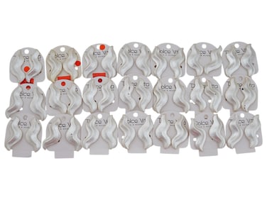 VINTAGE FRENCH DOLCE VITA 21 PAIRS CLIP ON EARRINGS