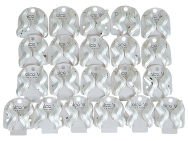 LOT OF 21 FRENCH DOLCE VITA CLIP ON EARRINGS