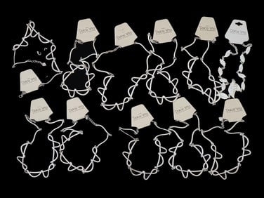 LOT OF 11 FRENCH DOLCE VITA COSTUME JEWELRY BRACELETS