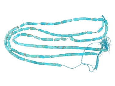 COLLECTION OF TURQUOISE BEADS FOR NECKLACE