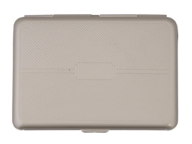 MID 20TH CEN METAL CIGARETTE CASE WITH INSCRIPTION