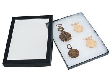 LOT OF 4 ALGERIAN AND BANGLADESHI MEDALS