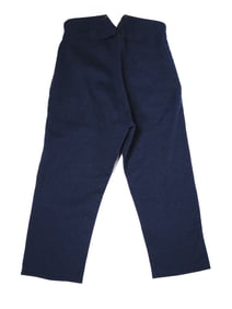 A DUTCH WWI BLUE WOOL PTT UNIFORM TROUSERS