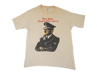 VINTAGE JERZEES ADOLF HITLER T SHIRT