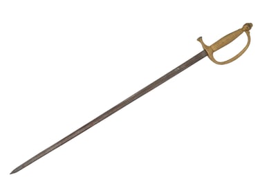 ANTIQUE US CIVIL WAR ERA MARCHING BAND SWORD